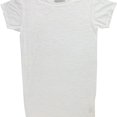 thumbnail image 1 of TRULY MADLY DEEPLY Womens Burnout Tunic Basic T-Shirt, White, Medium, 1 of 2