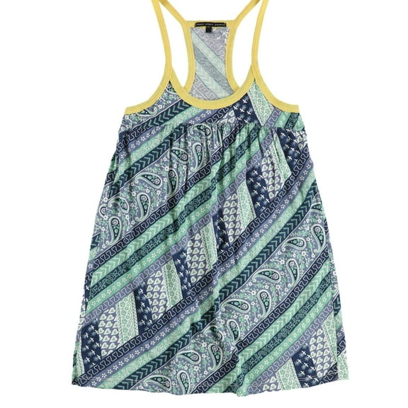 TRULY MADLY DEEPLY Womens Doodles Racerback Tank Top, Multicoloured, X-Small