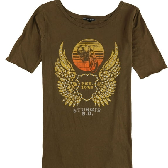 TRULY MADLY DEEPLY Womens Est. 1983 Sturgis S.D Graphic T-Shirt, Multicoloured, Medium