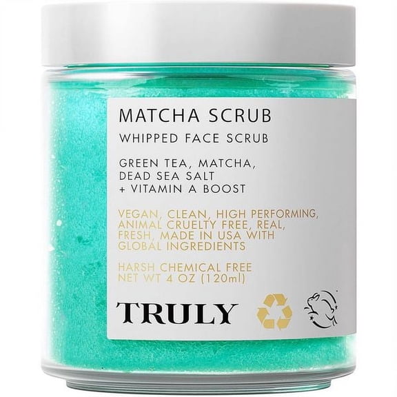 TRULY Matcha Face Scrub