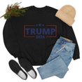 thumbnail image 1 of TRUMP 2024 Unisex sweatshirt,Trump 2024 sweatshirt, Pro Trump sweatshirt, Pro America sweatshirt, Republican Sweater, Repu, Patriotic Gifts,, 1 of 9