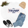 thumbnail image 1 of TRUMP 2024 Unisex sweatshirt,Trump 2024 sweatshirt, Pro Trump sweatshirt, Pro America sweatshirt, Republican Sweater, Repu, Patriotic Gifts,, 1 of 9