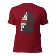 thumbnail image 1 of TRUMP 2024 Unisex t-shirt (Cardinal, XS), 1 of 4