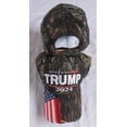 thumbnail image 1 of TRUMP 2024 WOODLAND CAMO USA PATRIOTIC STYLE Adjustable Embroidered Cap Hat, 1 of 1
