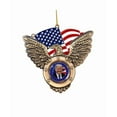 thumbnail image 1 of TRUMP 45TH PRESIDENT CHRISTMAS ORNAMENT WITH FLAG AND EAGLE, 1 of 1