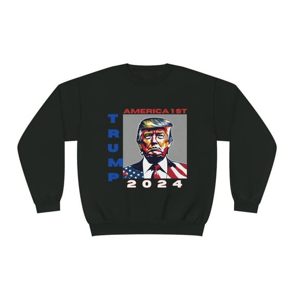 TRUMP-AMERICA 1ST Crewneck Sweatshirt