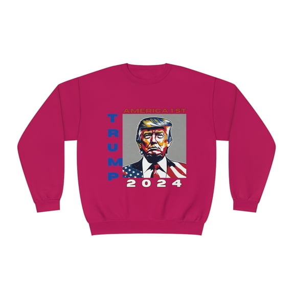 TRUMP-AMERICA 1ST Crewneck Sweatshirt