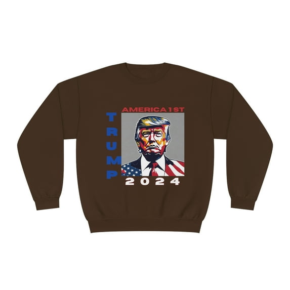 TRUMP-AMERICA 1ST Crewneck Sweatshirt
