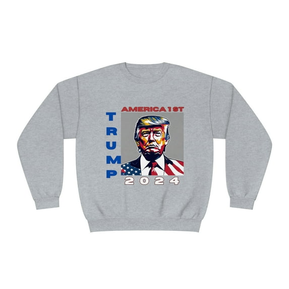 TRUMP-AMERICA 1ST Crewneck Sweatshirt