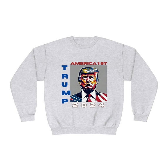 TRUMP-AMERICA 1ST Crewneck Sweatshirt
