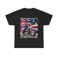 thumbnail image 1 of 'TRUMP RIDES FOR US. WE RIDE WITH HIM!-TSHIRT, 1 of 4