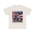 thumbnail image 1 of 'TRUMP RIDES FOR US. WE RIDE WITH HIM!-TSHIRT, 1 of 4