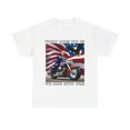 thumbnail image 1 of 'TRUMP RIDES FOR US. WE RIDE WITH HIM!-TSHIRT, 1 of 4