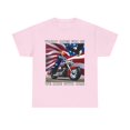 thumbnail image 1 of 'TRUMP RIDES FOR US. WE RIDE WITH HIM!-TSHIRT, 1 of 4