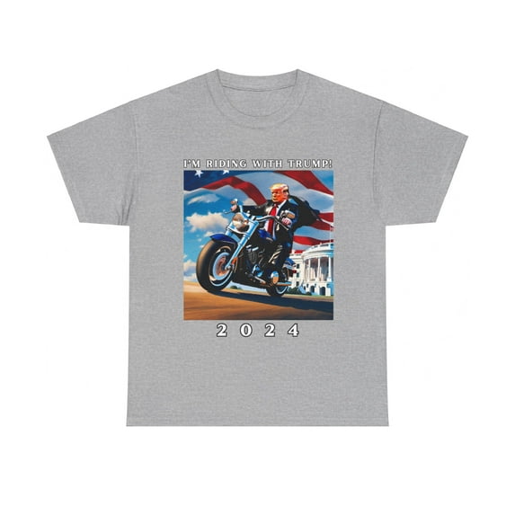 TRUMP RIDES FOR US. WE RIDE WITH HIM!