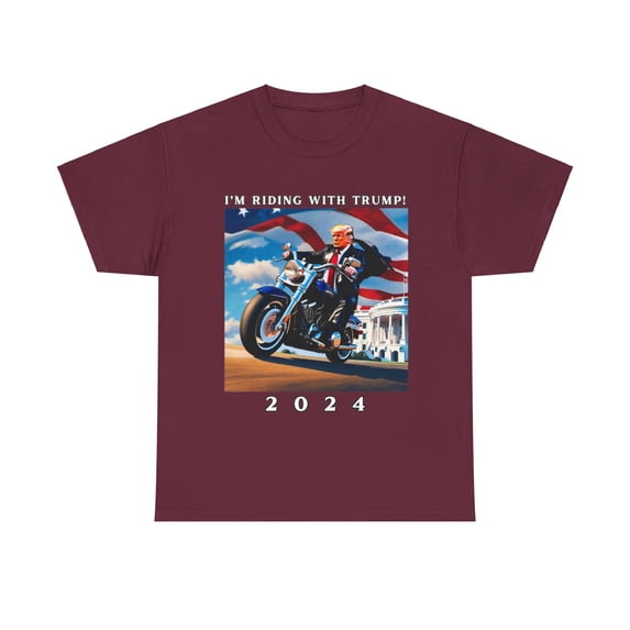 TRUMP RIDES FOR US. WE RIDE WITH HIM!
