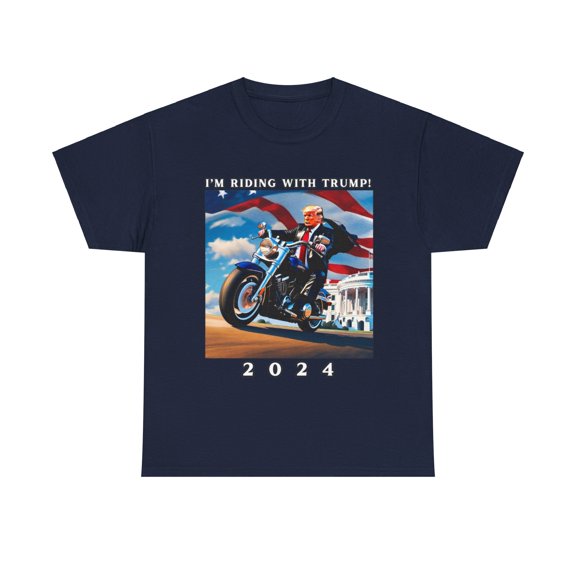 TRUMP RIDES FOR US. WE RIDE WITH HIM!