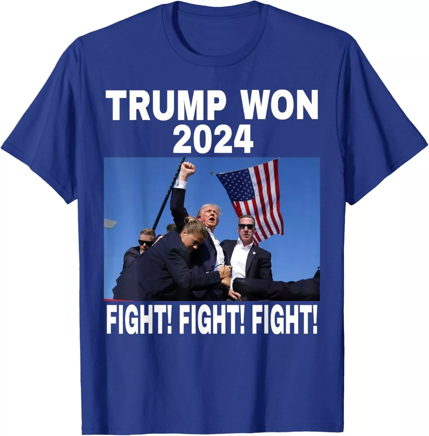 TRUMP WON 2024Presidenttial ElectionTRUMP WON Unisex TShirt