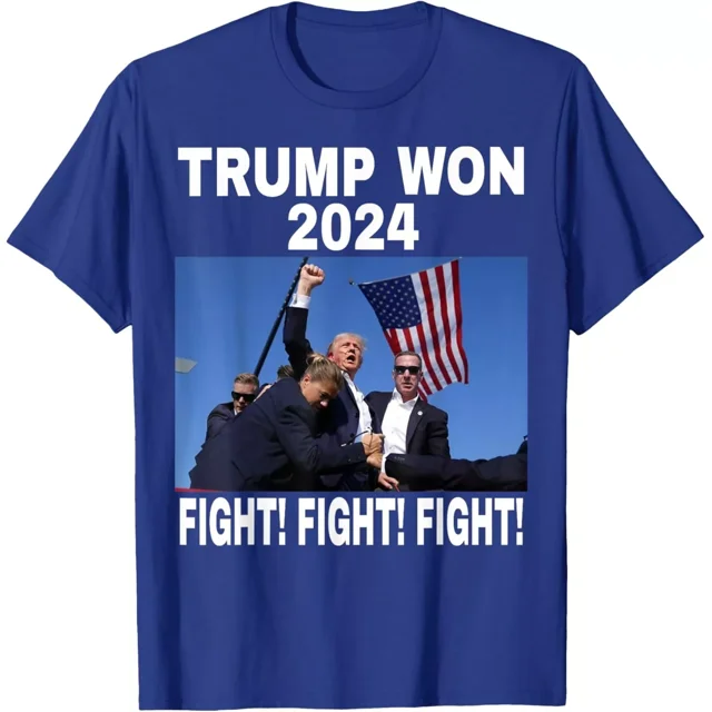 TRUMP WON 2024Presidenttial ElectionTRUMP WON Unisex TShirt