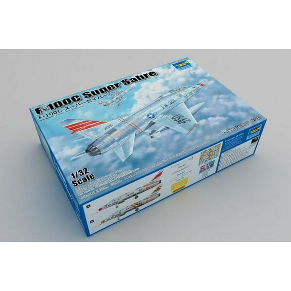 TRUMPETER 03221 1/32 Scale F-100C Super Sabre Model Kit