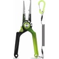 thumbnail image 1 of TRUSCEND Lockable Fishing Pliers with High Tungsten Cutter, Innovative Ergonomic Handy Handle, Saltwater Corrosion Resistant Teflon Coated Fishing Tool, Super Light Multi-Function Fishing Gifts, 1 of 7