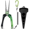 thumbnail image 1 of TRUSCEND Lockable Fishing Pliers with High Tungsten Cutter, Innovative Ergonomic Handy Handle, Saltwater Corrosion Resistant Teflon Coated Fishing Tool, Super Light Multi-Function Fishing Gifts, 1 of 9
