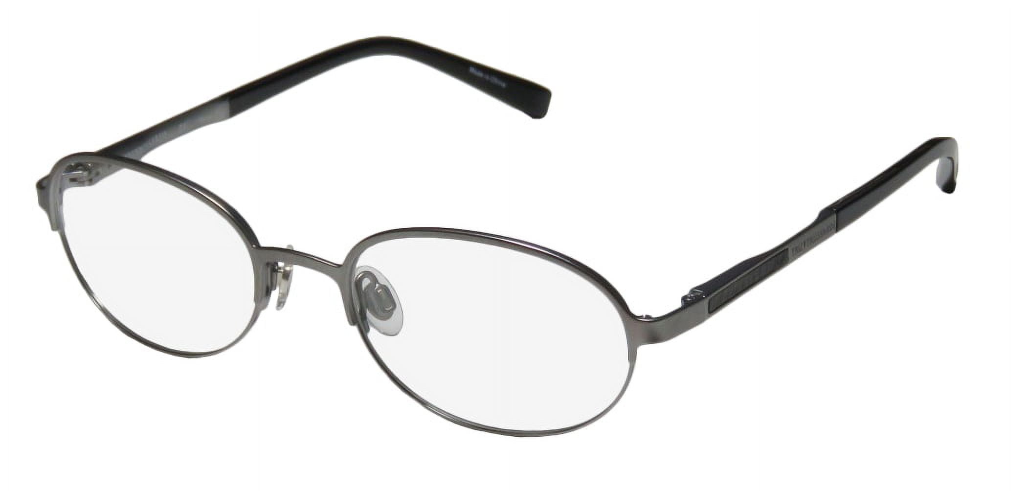 TRUSSARDI 12730 FAUX LEATHER INSERTS CLASSY EYEGLASS FRAME GLASSES EYEWEAR Walmart