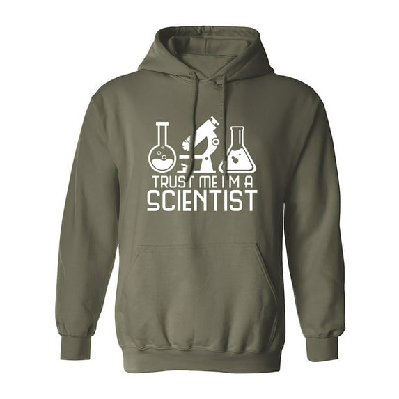 TRUST ME I'M A SCIENTIST Adult Hooded Sweatshirt