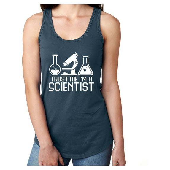 TRUST ME I'M A SCIENTIST Racerback Tank
