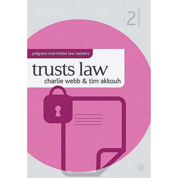 TRUSTS LAW (PALGRAVE MACMILLAN LAW MASTERS)