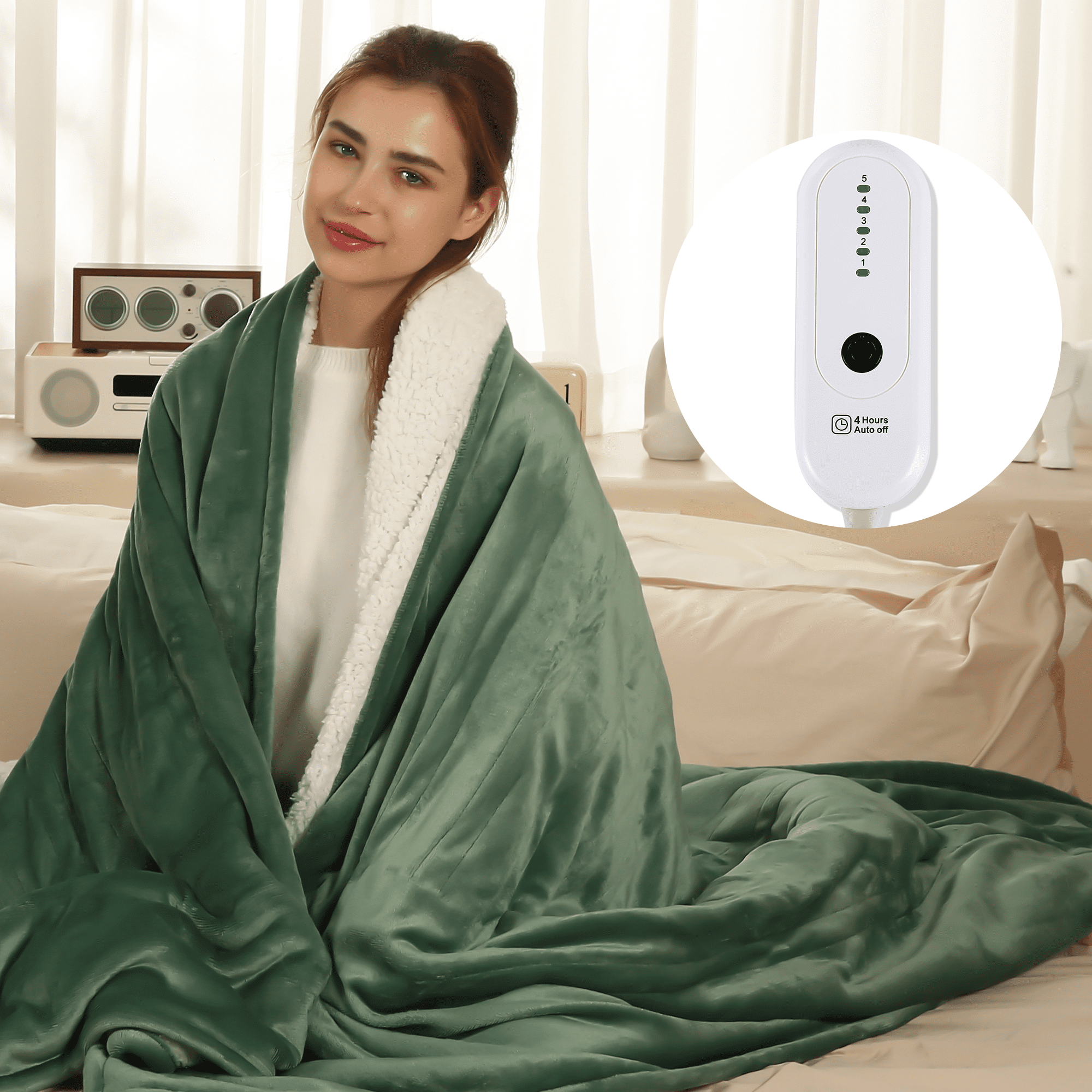 Kodiak Portable Heated Blanket Kodiak Cozee Battery Operated