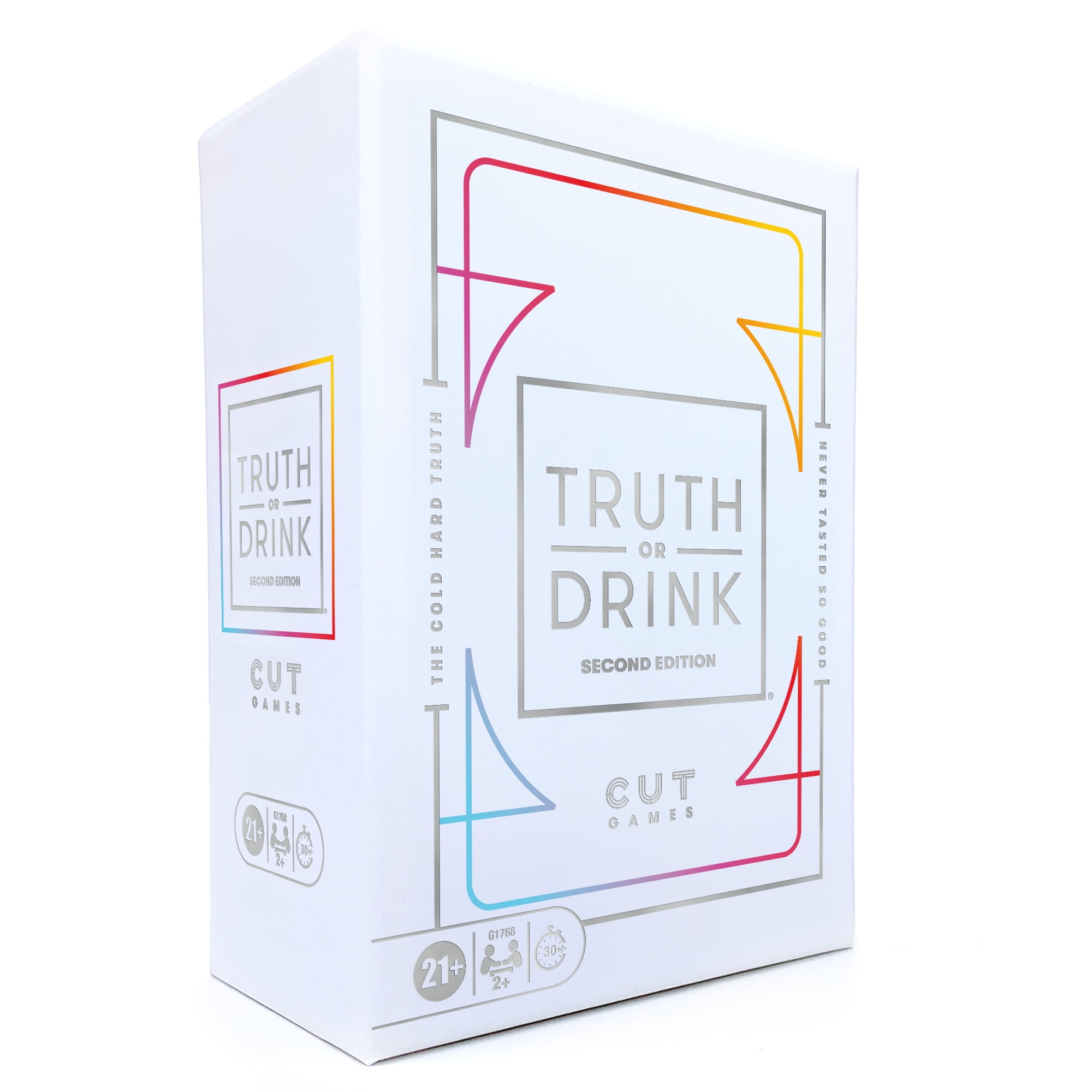 Truth or Drink Party Game for Adults Only, as Seen on TikTok, YouTube, and Snapchat, Ages 21+