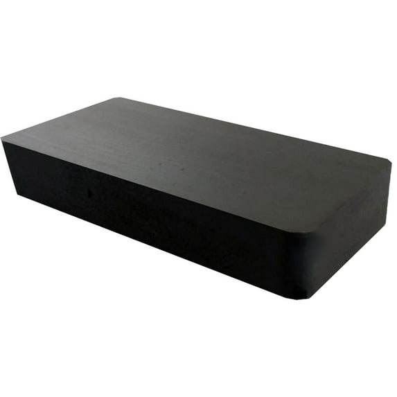 TRUVUE (2 Pack) Rectangular (Slab Shaped) Ceramic Magnet | 48mm x 22mm x 8mm | Durable Construction For Maximum Magnetic Strength | Compact & Versatile