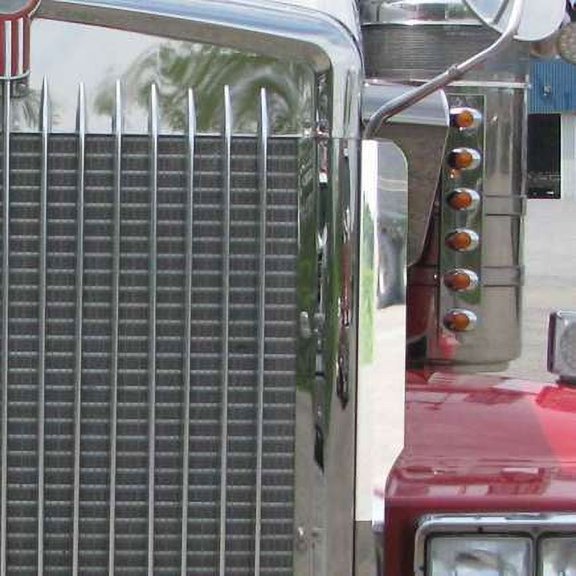 TRUX TK-1105 Side Hood Deflector, For Kenworth W900