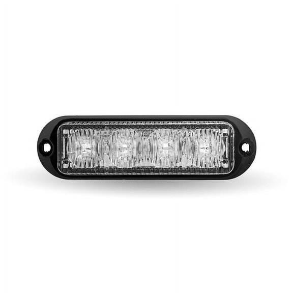 TRUX TLED-W34FC Warning Strobe Light, Led, 4 Color, Class 1, Low Profile,