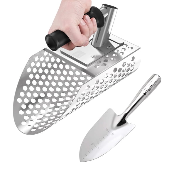 TRVL FIELDER Sand Scoop Heavy Duty Stainless Steel