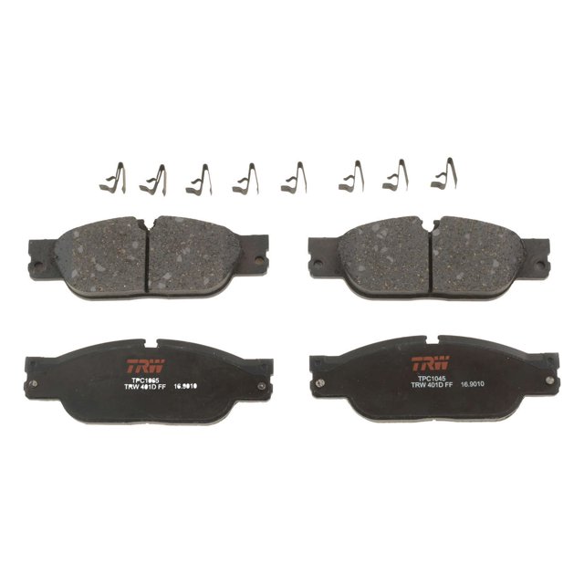 TRW Premium Ceramic Brake Pad Set Fits select 2003 JAGUAR STYPE, 20042006 JAGUAR XJ8