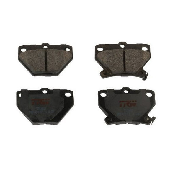 TRW TPC0823 Premium Rear Disc Brake Pad Set Fits select: 2005-2006 TOYOTA COROLLA, 2003-2007 TOYOTA COROLLA MATRIX