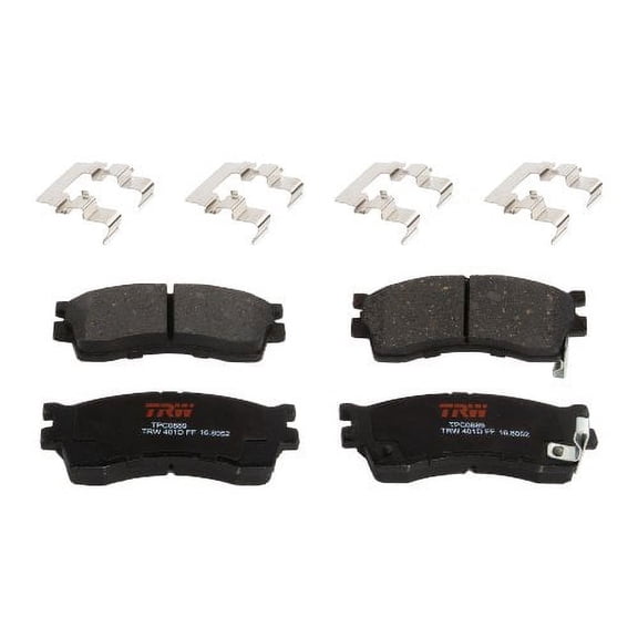 TRW TPC0889 Premium Ceramic Front Disc Brake Pad Set