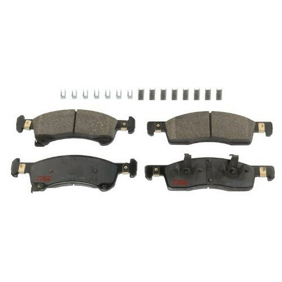 TRW TPC0934 Premium Ceramic Front Disc Brake Pad Set Fits select: 2003-2006 FORD EXPEDITION, 2003-2006 LINCOLN NAVIGATOR