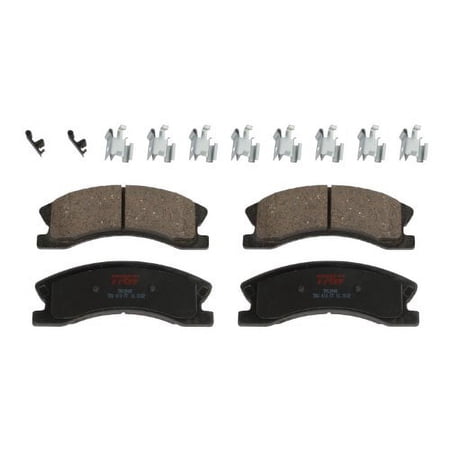 TRW TPC0945 Premium Ceramic Front Disc Brake Pad Set Fits select: 1999-2004 JEEP GRAND CHEROKEE
