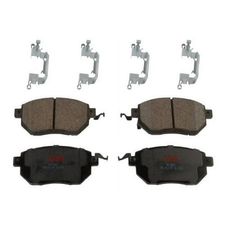 TRW TPC0969 Premium Ceramic Front Disc Brake Pad Set Fits select: 2003-2007,2009-2010 NISSAN MURANO