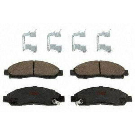 TRW TPC1039 Premium Ceramic Front Disc Brake Pad Set Fits select: 2004-2008 CHEVROLET COLORADO, 2004-2008 GMC CANYON