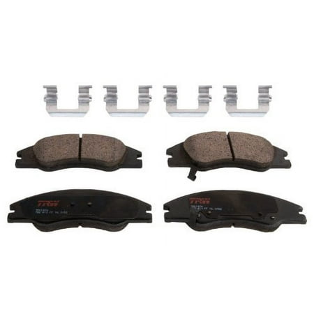 TRW TPC1074 Premium Ceramic Front Disc Brake Pad Set Fits select: 2006-2009 KIA SPECTRA, 2005-2008 KIA SPECTRA5