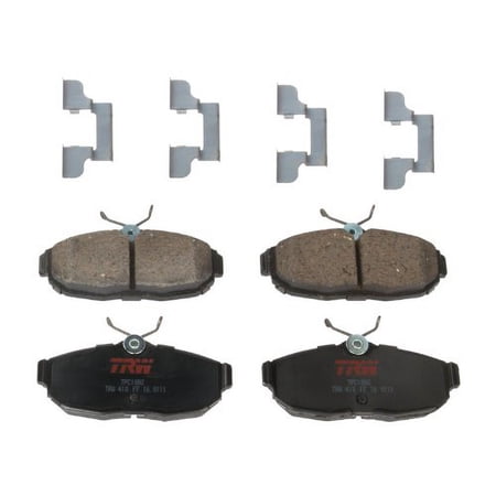 TRW TPC1082 Premium Ceramic Rear Disc Brake Pad Set Fits select: 2005-2011 FORD MUSTANG