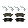 thumbnail image 1 of TRW TPC1100 Premium Ceramic Rear Disc Brake Pad Set Fits select: 2005-2017 NISSAN FRONTIER, 2005 NISSAN XTERRA, 1 of 2