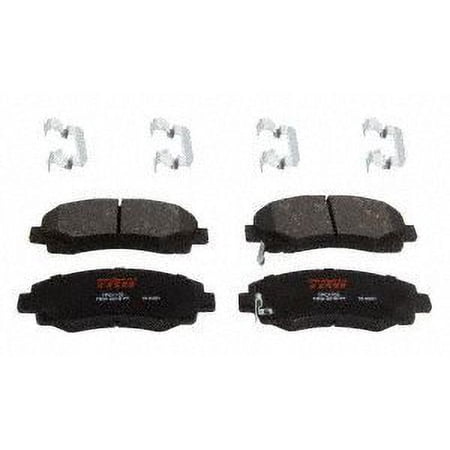 TRW TPC1102 Premium Front Disc Brake Pad Set Fits select: 2006-2011 HONDA RIDGELINE, 2009-2014 ACURA TL