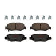 thumbnail image 1 of TRW TPC1274 Premium Ceramic Rear Disc Brake Pad Set Fits select: 2015 JEEP WRANGLER UNLIMITED, 2012-2014 JEEP WRANGLER, 1 of 3