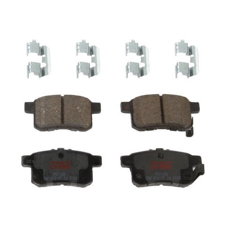 TRW TPC1336 Premium Ceramic Rear Disc Brake Pad Set Fits select: 2009-2010 HONDA ACCORD, 2008 HONDA ACCORD EXL