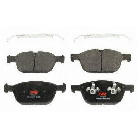 TRW TPC1412 Premium Ceramic Front Disc Brake Pad Set Fits select: 2010-2015 VOLVO XC60, 2003-2011 VOLVO XC90